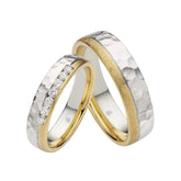 Rauschmayer Trauringe First Individual Love mit 7 Brillanten 3D - 50011